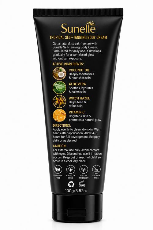 Sunelle Sunless Tanning Cream